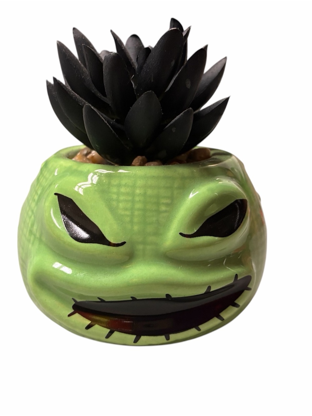 Nightmare Before Christmas- Oogie Boogie Ceramic Artificial Dark Succulent- Mini